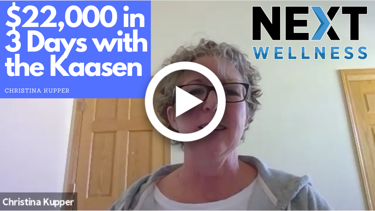 $22,000 in 3 days with the Kaasen!